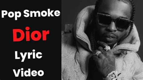 dior pop smoke shitt|Pop Smoke – Dior (Remix) Lyrics .